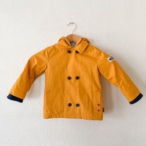 Cadet Rousselle Toddler Boys Paris Yellow Raincoat